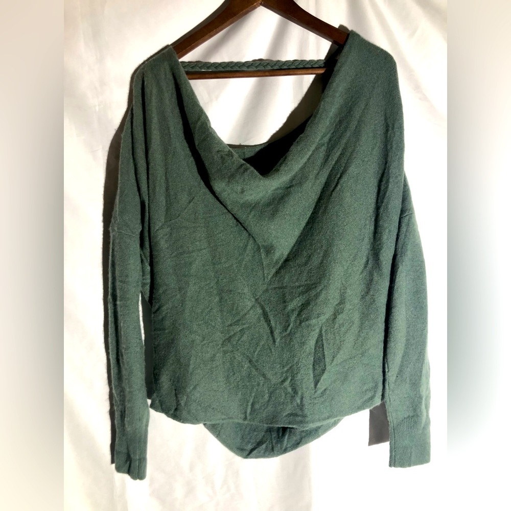 Anthropologie Green Sweater